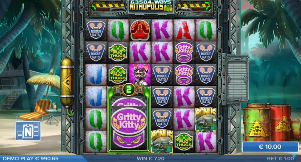 Nitropolis 3 Slot Demo